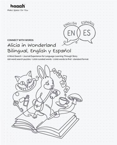 Alicia in Wonderland Bilingual cover
