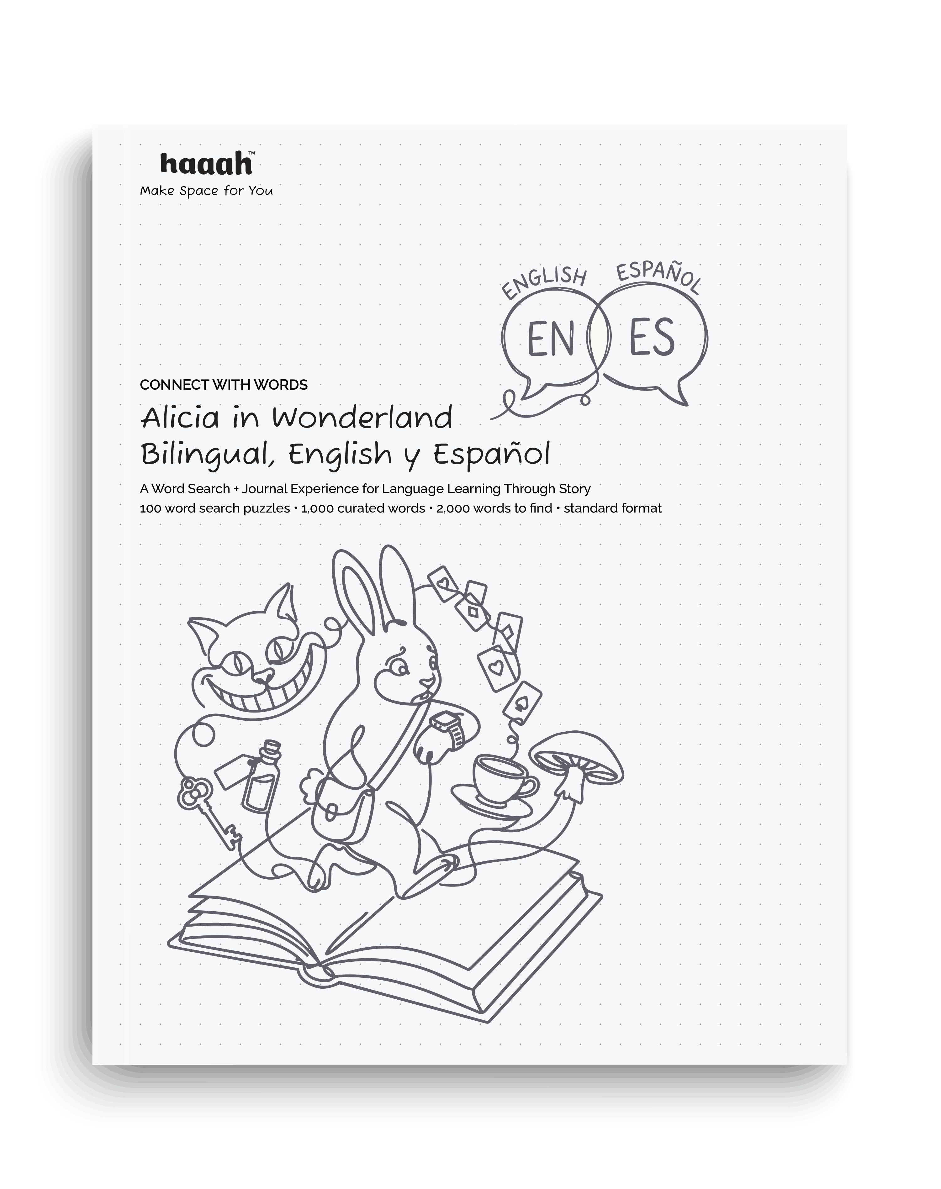 Alicia in Wonderland Bilingual cover